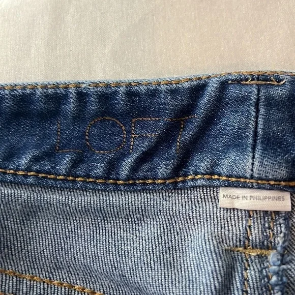 Loft original boot jeans, size 8 - Picture 5 of 7